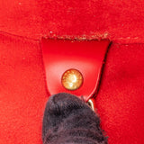 Louis Vuitton Red Epi Leather Soufflot Handbag