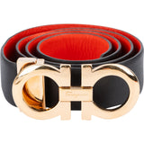 Salvatore Ferragamo Multicolor Leather Reversible Gancini Belt