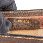 Gucci Monogram GG Supreme Web Clutch - vintageandkickz