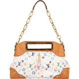 Louis Vuitton Monogram Murakami Multicolor Canvas Judy Shoulder Bag - vintageandkickz