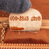 Gucci Brown Calfskin Bamboo Vintage Small Handbag