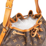 Louis Vuitton Monogram Canvas Sac Noé Petit Shoulder Bag