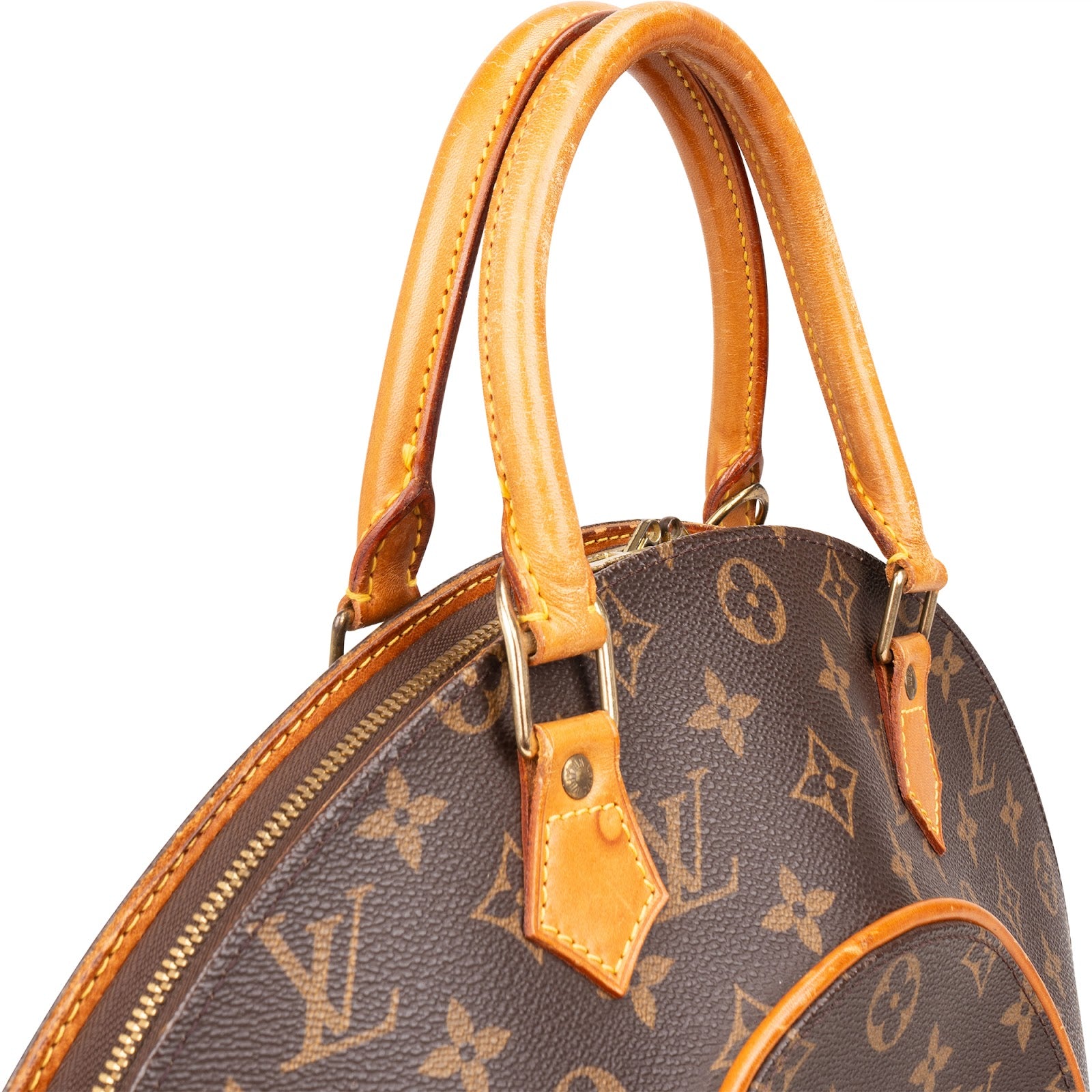 Louis Vuitton Monogram Canvas Ellipse MM Handbag - vintageandkickz