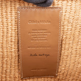Chloé Raffia Woody Medium Basket Shoulder Bag