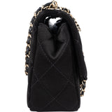 Chanel Quilted Satin Mini Rectangular Single Flap Crossbody Bag