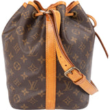 Louis Vuitton Monogram Canvas Sac Noé Petit Shoulder Bag