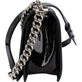 Chanel Quilted Patent Leather Medium Boy Crossbody Bag