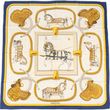 Hermès Grand Apparat Carré 90 Tuch Scarf