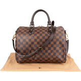 Louis Vuitton Monogram Damier Ebene Speedy 30 Bandoulière Handbag