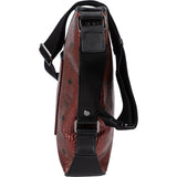 MCM Monogram Metallic Visetos Messenger Crossbody Bag
