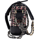 Chanel Tweed Leather Gabrielle Bicolor Chain Small Crossbody Bag