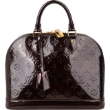 Louis Vuitton Monogram Vernis Leather Alma PM Handbag
