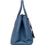 Prada Saffiano Leather Galleria Turnlock Double Handbag - vintageandkickz