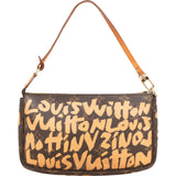 Louis Vuitton Limited Monogram Graffiti Pochette Accessoires Handbag