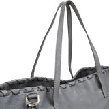 Gucci Leather Bamboo Tassel Tote Shoulder Bag