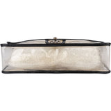 Chanel Transparent Vinyl Single Flap Shoulder Bag