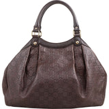 Gucci Guccissima Leather Sukey Hobo Handbag