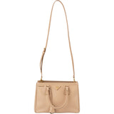 Prada Beige Saffiano Leather Galleria Handbag