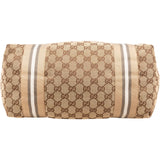 Gucci Monogram GG Canvas Jolie Tote Shopper Shoulder Bag