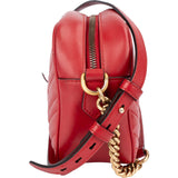 Gucci Matelassé Leather GG Marmont Camera Crossbody Bag