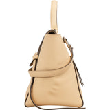Celine Beige Grained Calfskin Belt Handbag