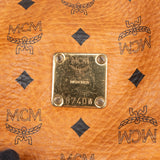 MCM Monogram Visetos Drawstring Bucket Crossbody Bag