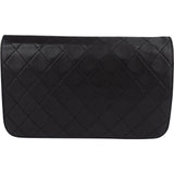 Chanel Quilted Lambskin 24K Gold Single Flap Shoulder Bag