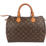 Louis Vuitton Monogram Canvas Speedy 30 Handbag