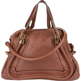 Chloé Grained Leather Paraty Shoulder Handbag