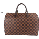 Louis Vuitton Monogram Damier Ebene Speedy 35 Handbag