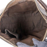 Gucci Monogram GG Coated Canvas Abbey D-Ring Hobo Shoulder Bag