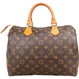 Louis Vuitton Monogram Canvas Speedy 30 Handbag