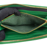 Prada Saffiano Leather Zip Around Wallet