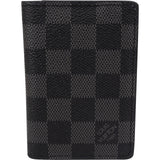 Louis Vuitton Monogram Damier Graphite Canvas Pocket Cardholder Wallet