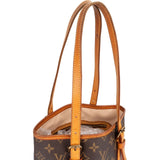 Louis Vuitton Monogram Canvas Bucket PM Shoulder Bag
