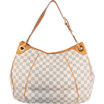 Louis Vuitton Monogram Damier Azur Galliera PM Shoulder Bag - vintageandkickz