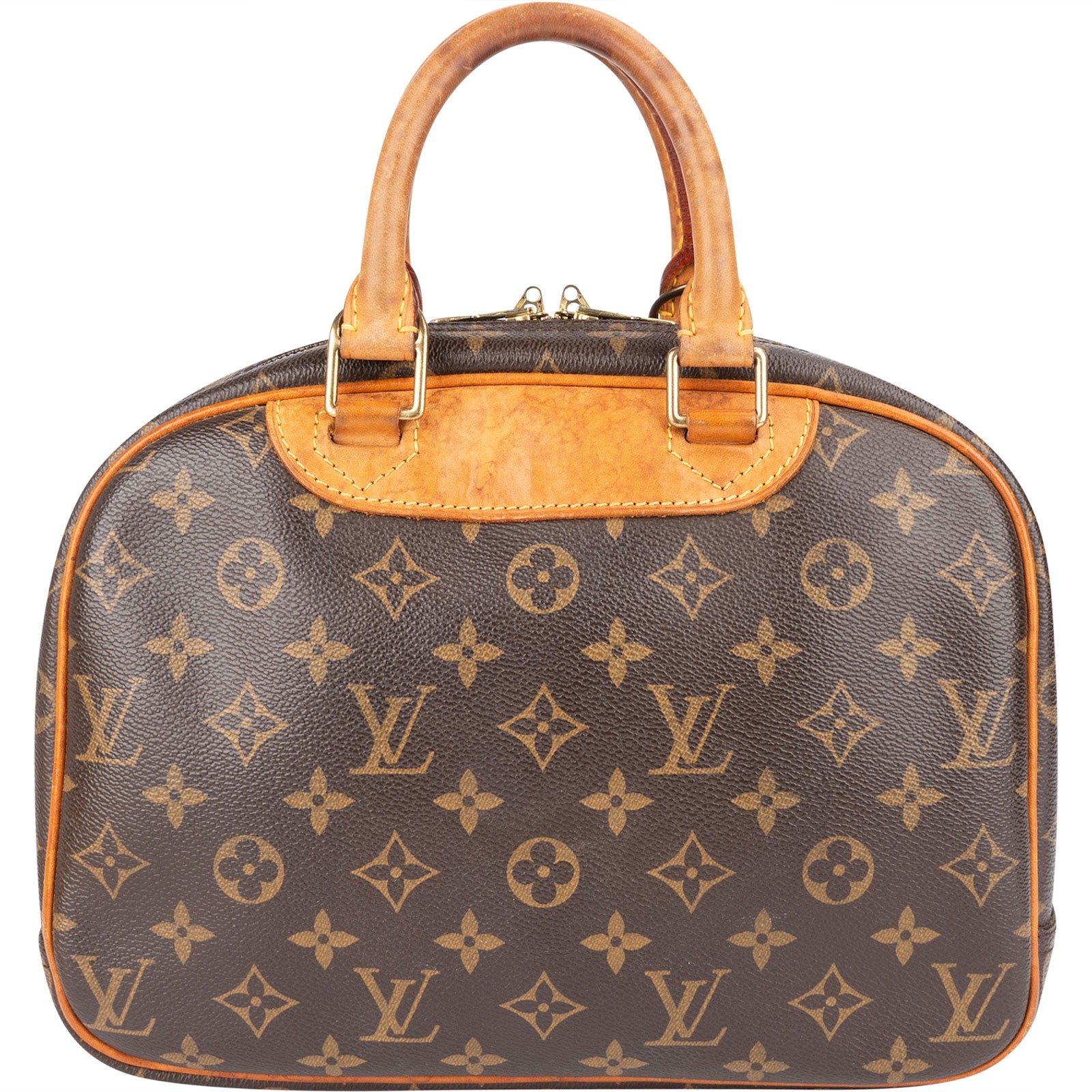 Louis Vuitton Monogram Canvas Trouville Handbag - vintageandkickz