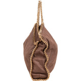 Stella McCartney Shaggy Falabella Fold Over Tote Hobo Shoulder Handbag