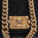 [🔄️B11 / F26] Chanel Quilted Lambskin Medium Boy Crossbody Bag - vintageandkickz