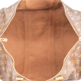 Louis Vuitton Monogram Canvas Keepall 50 Bandoulière Travel Bag