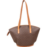 [🔄️B14 / F33] Celine Macadam Canvas Tote Shoulder Bag - vintageandkickz