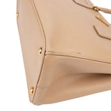 Prada Beige Saffiano Lux Leather Galleria Handbag