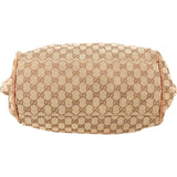 Gucci Monogram GG Canvas Sukey Satchel Shoulder Bag