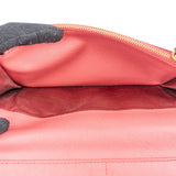 Prada Saffiano Leather Zip Around Clip Organizer Wallet