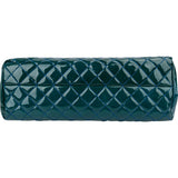 Chanel Quilted Patent Leather Mademoiselle Bowler Shoulder Bag