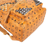 MCM Monogram Visetos Stark Studded Backpack