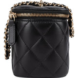 Chanel Quilted Lambskin Vanity Adjustable Crossbody Bag