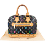 Louis Vuitton Canvas Monogram Murakami Multicolor Alma PM Handbag