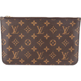 Louis Vuitton Monogram Canvas Totem Neverfull Pochette Clutch