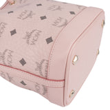 MCM Pink Monogram Visetos Mini Drawstring Crossbody Bag?